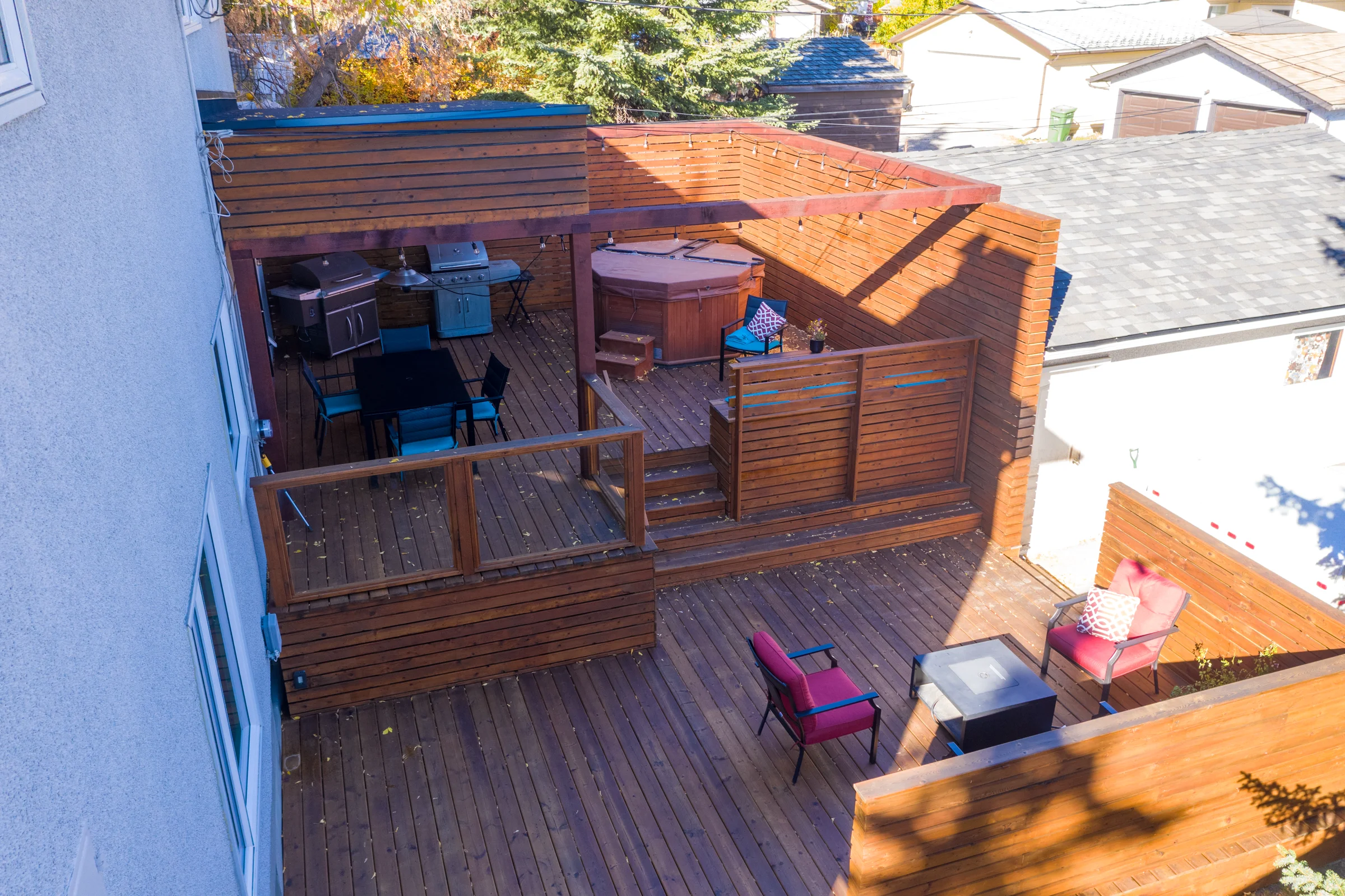 Deck renovation in North Haven, Calgary
