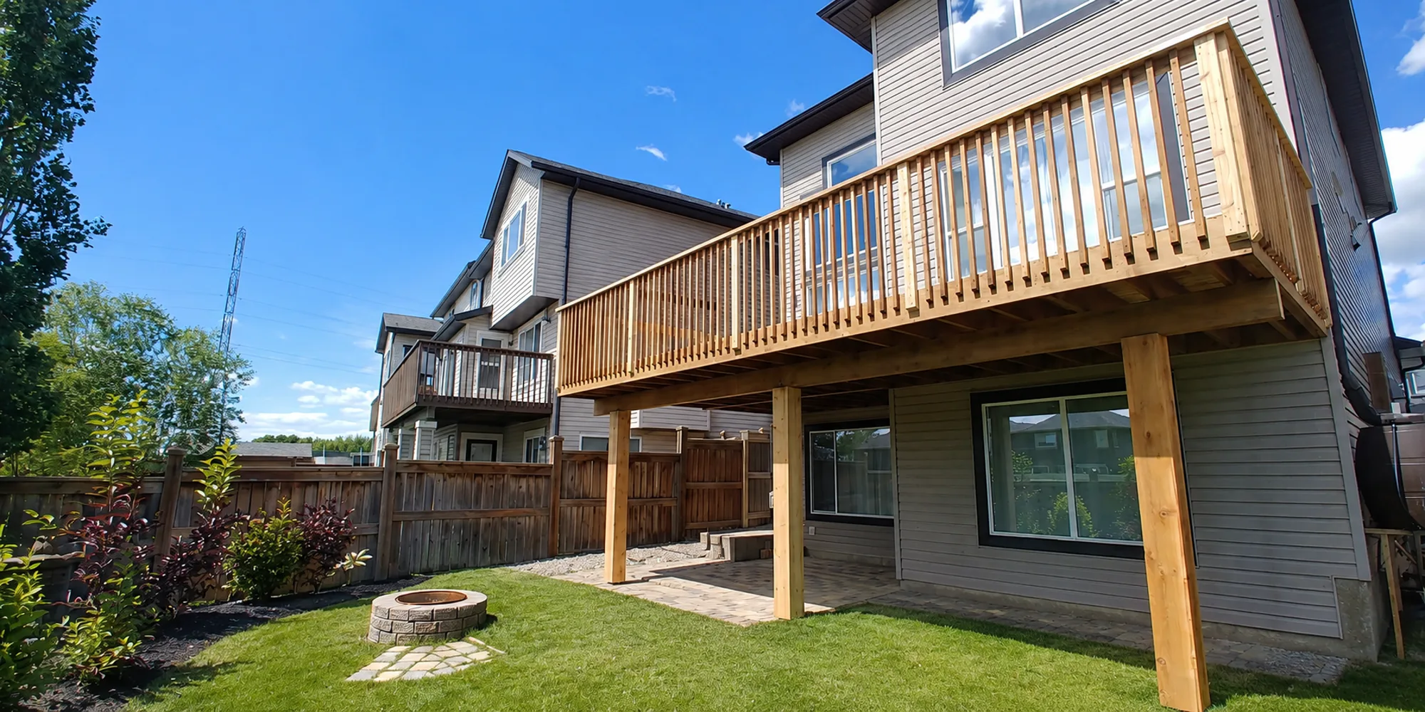 Deck in Tuscany, Calgary