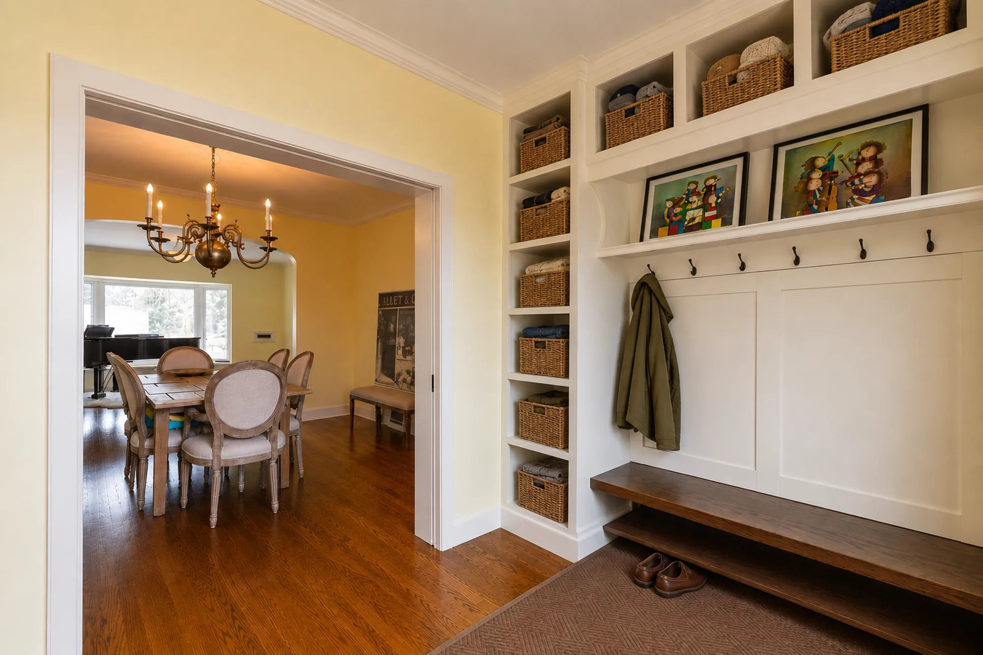 Entry renovation in Mount Royal, Calgary