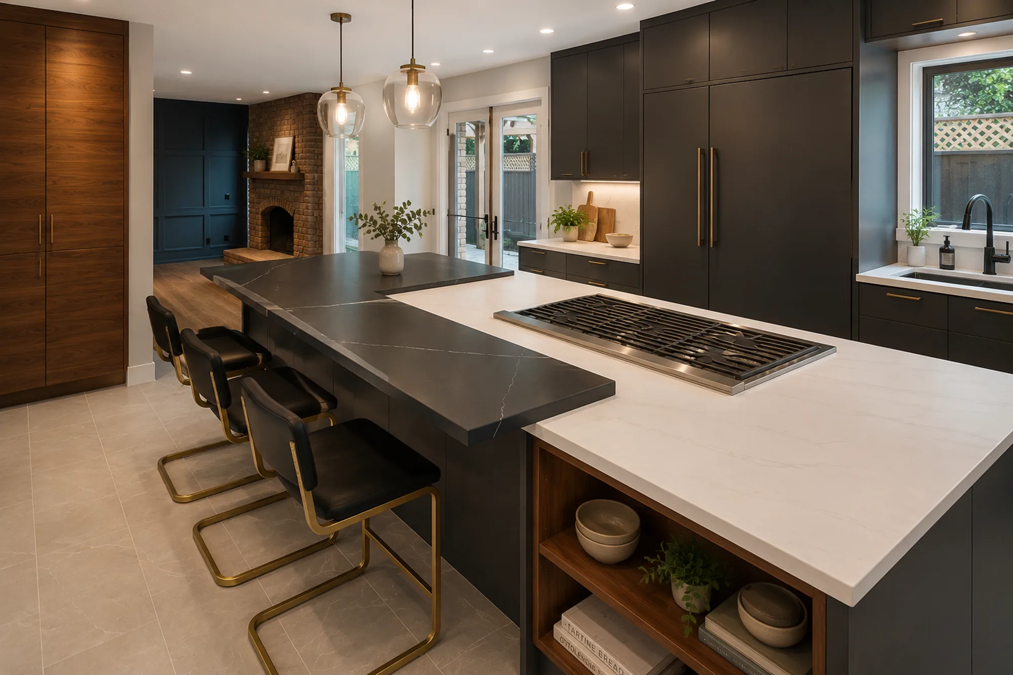 Kitchen renovation in Rideau Park, Calgary