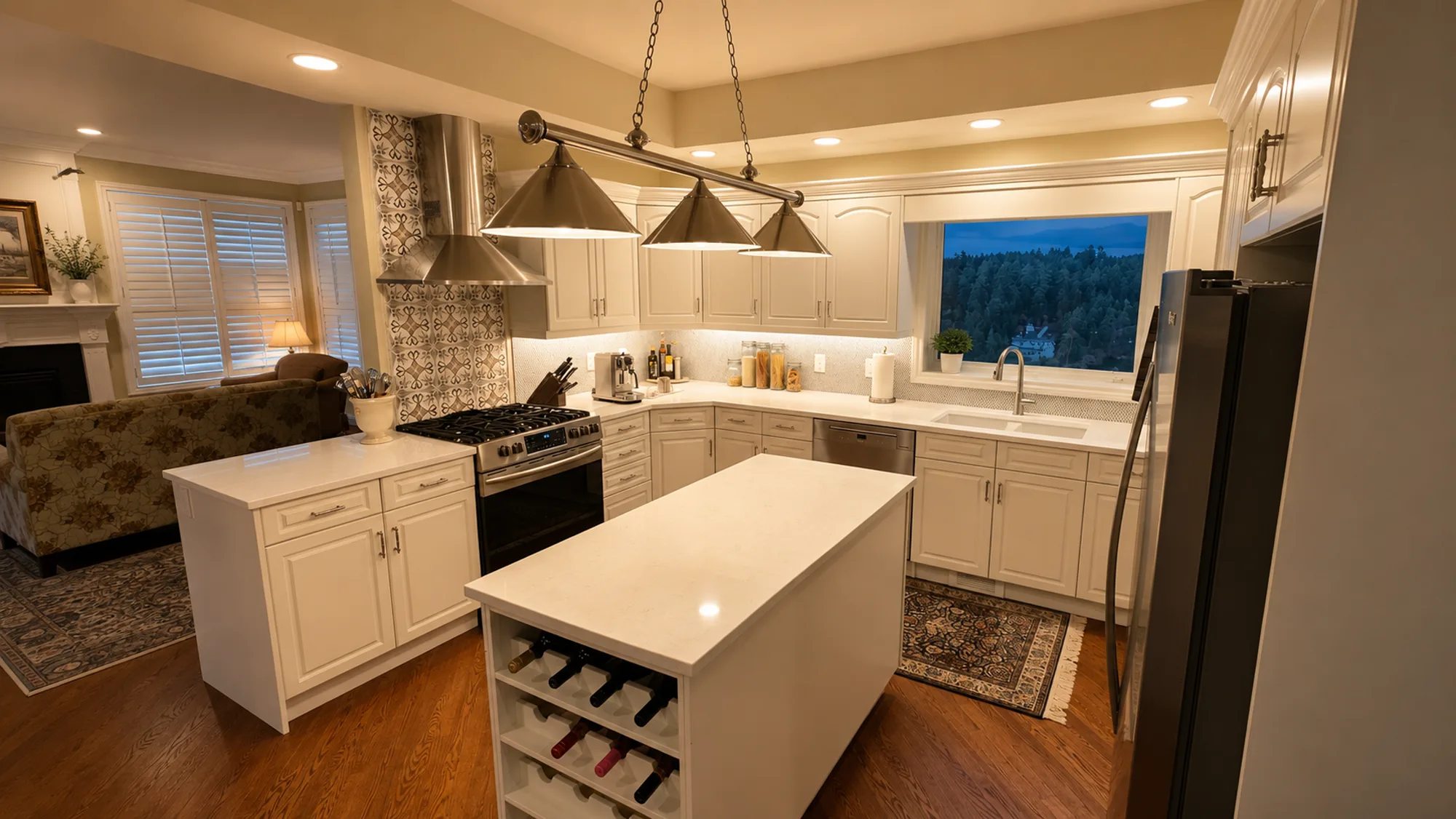Kitchen renovation in Roxboro, Calgary