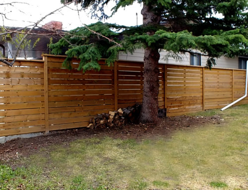 Suite Home Renovations – Fence on Retaining Wall