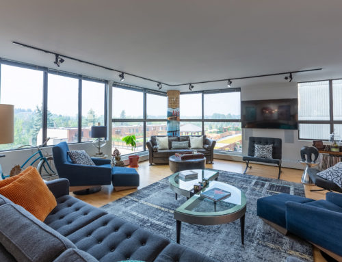 Suite Home Renovations – Living Room in Condo Renovation