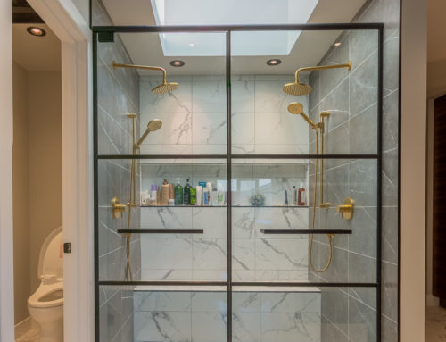 Suite Home Renovations – New Bathroom, Walk in Shower, Framing, Electrical, Tilework, Custom Glass Shower, Bidet
